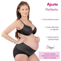 FOR MOMS - Panty Cinturón Maternal Para Embarazadas. Modelo 582 - Fajasymas