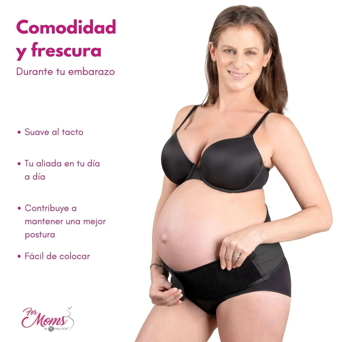 FOR MOMS - Panty Cinturón Maternal Para Embarazadas. Modelo 582 - Fajasymas