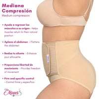 FOR MOMS - Panty Faja Postparto Corta Calzon. Modelo 575 - Fajasymas