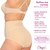 FOR MOMS - Panty Faja Postparto Corta Calzon. Modelo 575 - Fajasymas