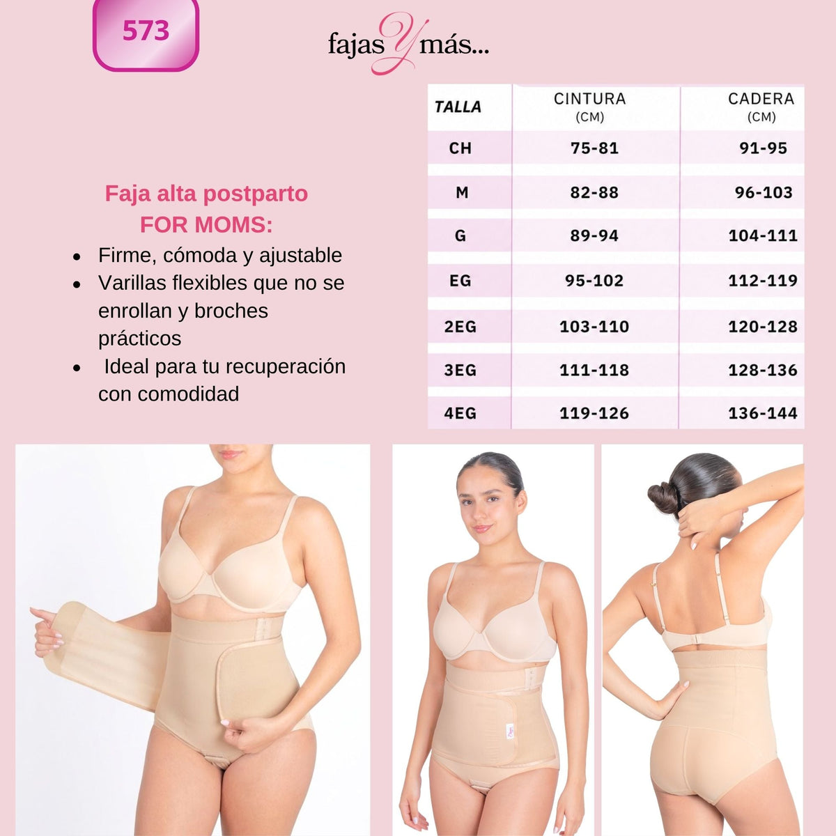 Kit cuidado postparto silueta definida - Fajasymas