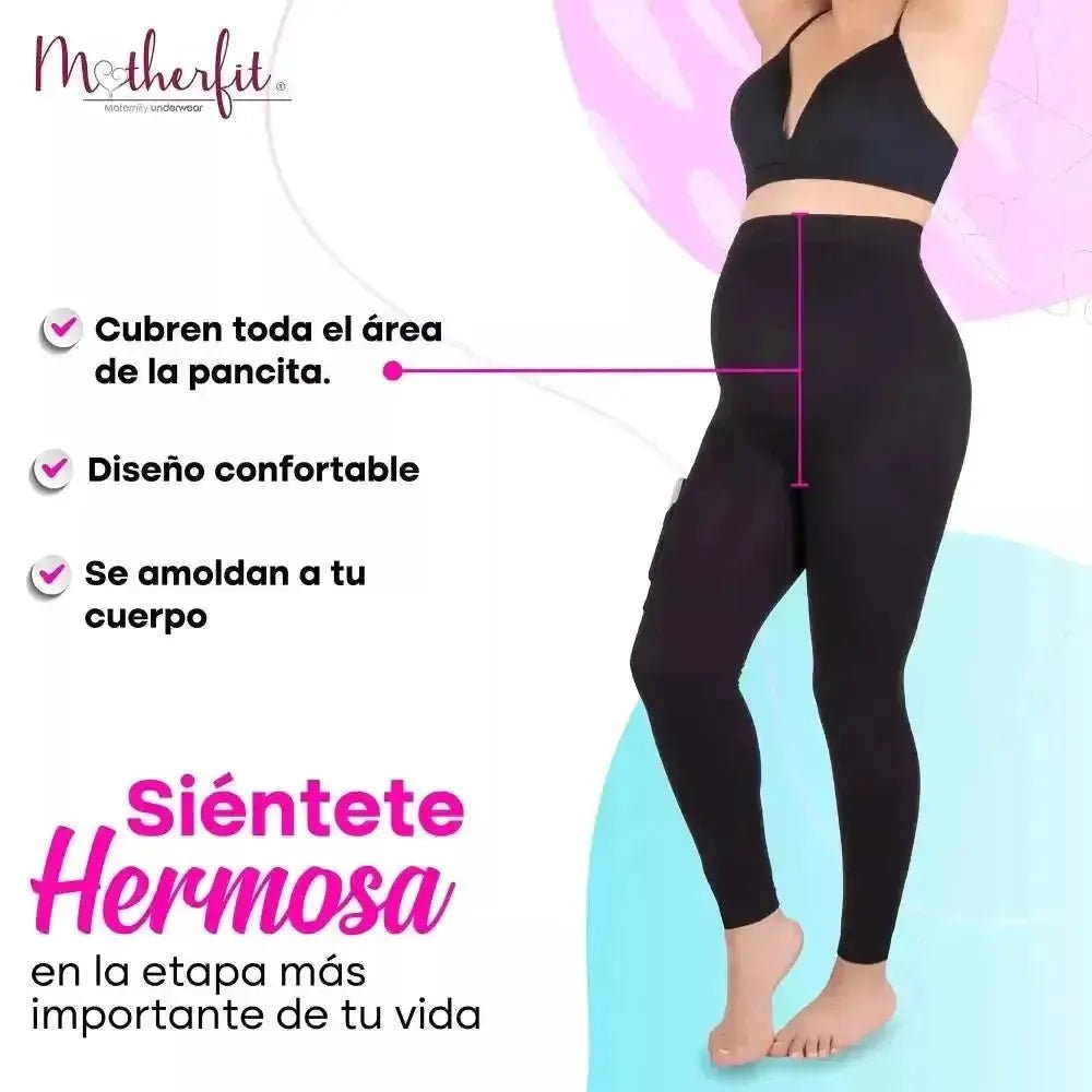 Leggins para embarazada Motherfit. Modelo 9002 - Fajasymas