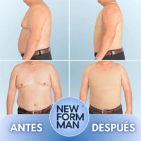 NEW FOR MAN – Camiseta Modeladora para Hombre. Modelo 802 - Fajasymas