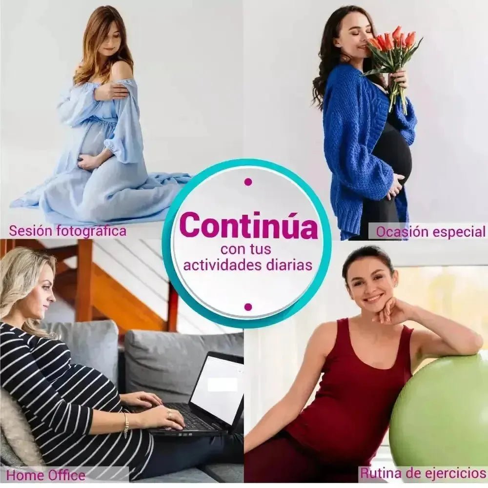 New Form Banda Maternal Soporte Al Vientre Con Tela Estirable Y Suave - Fajasymas