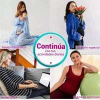 New Form Banda Maternal Soporte Al Vientre Con Tela Estirable Y Suave - Fajasymas