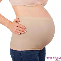 New Form Banda Maternal Soporte Al Vientre Con Tela Estirable Y Suave - Fajasymas