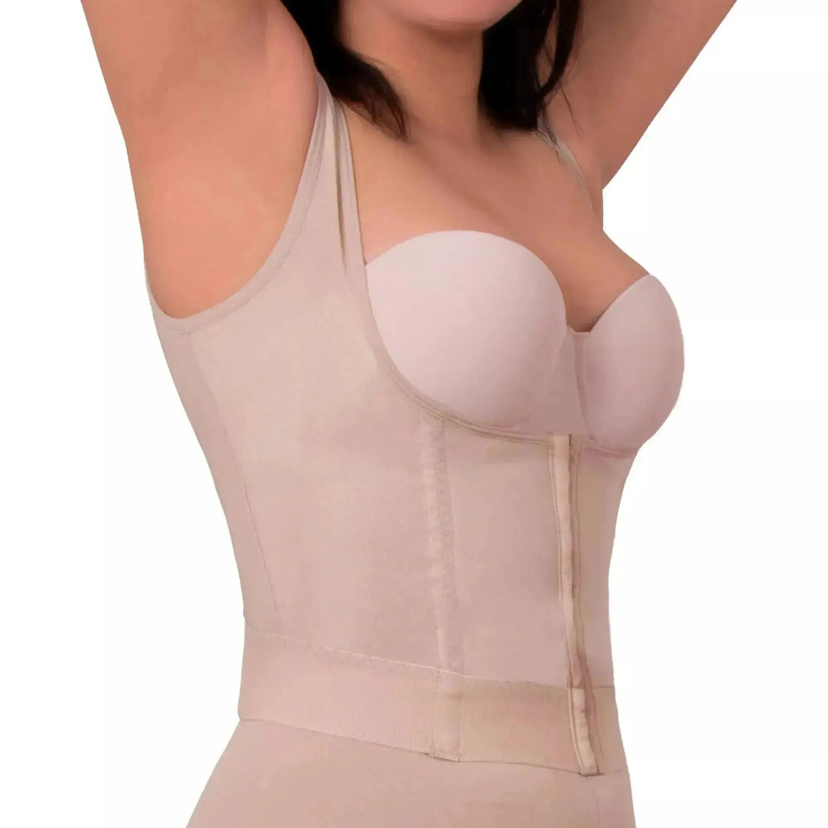 New Form Chaleco Modelador Corto Y Corrector De Postura Ajustable - Fajasymas