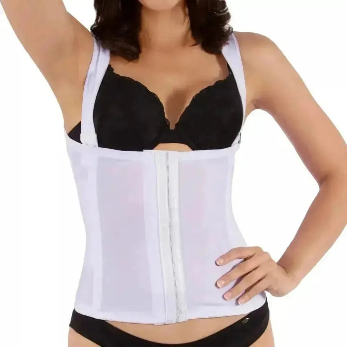 New Form Faja Chaleco Modelador Y Corrector De Postura Blanco - Fajasymas
