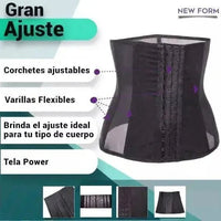 NEW FORM - Faja Moldeadora Cinturilla Control Con Tela Stretch Suave. Modelo 1207 - Fajasymas