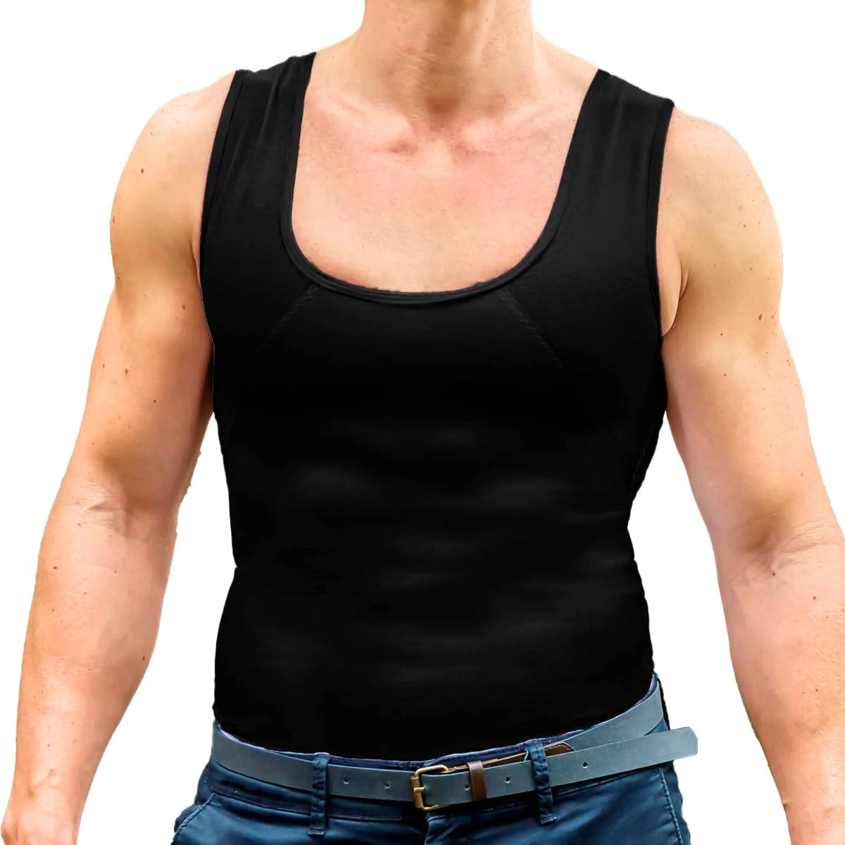 NEW FORM - Faja Para Hombre Chaleco Modelador Y Corrector De Postura. Modelo 701 - Fajasymas