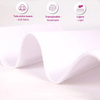 New Form Faja Postparto Envolvente Corta Con Varillas Flexibles Color Blanco - Fajasymas