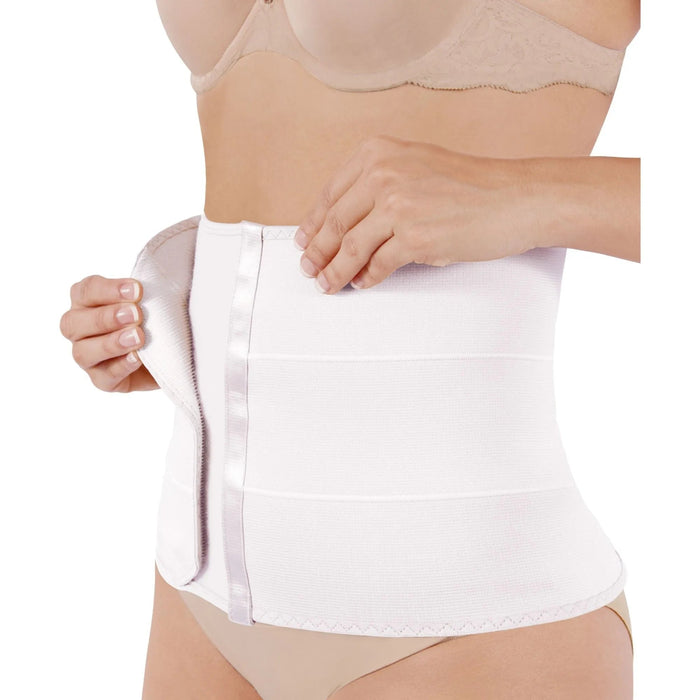 New Form Faja Postparto Envolvente Corta Con Varillas Flexibles Color Blanco - Fajasymas
