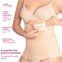 New Form Faja Postparto Y PostCirugia Envolvente Larga Abdomen Completo - Fajasymas