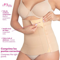 New Form Faja Postparto Y PostCirugia Envolvente Larga Abdomen Completo - Fajasymas
