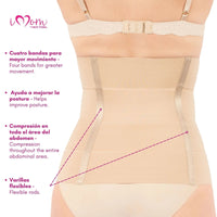 New Form Faja Postparto Y PostCirugia Envolvente Larga Abdomen Completo - Fajasymas