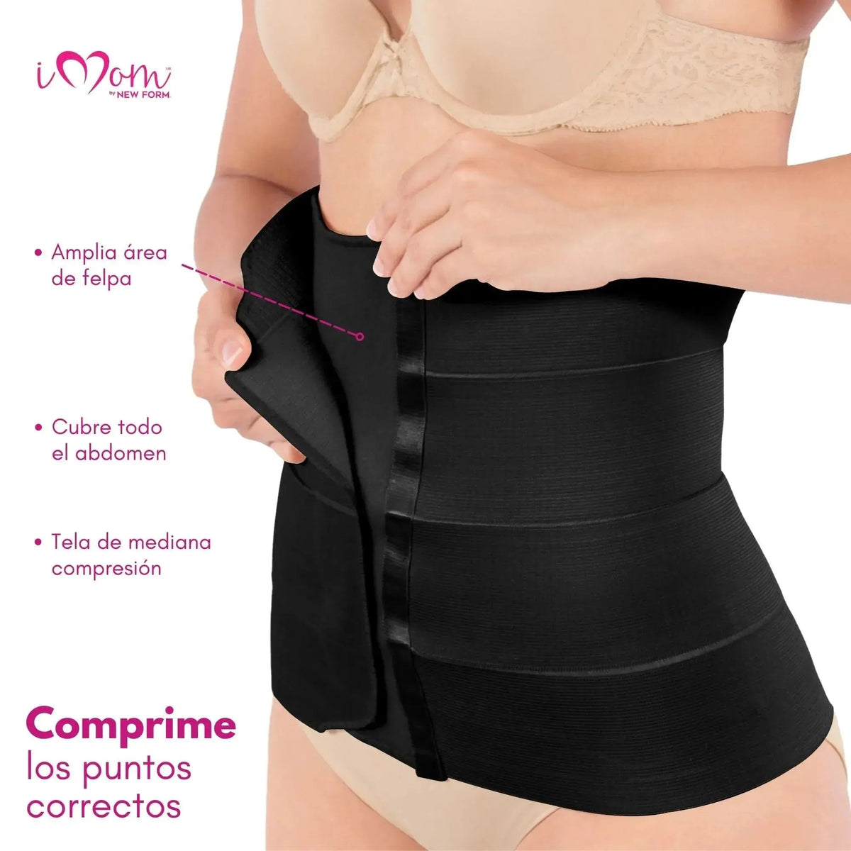 New Form Faja Postparto Y PostCirugia Envolvente Larga Abdomen Completo - Fajasymas