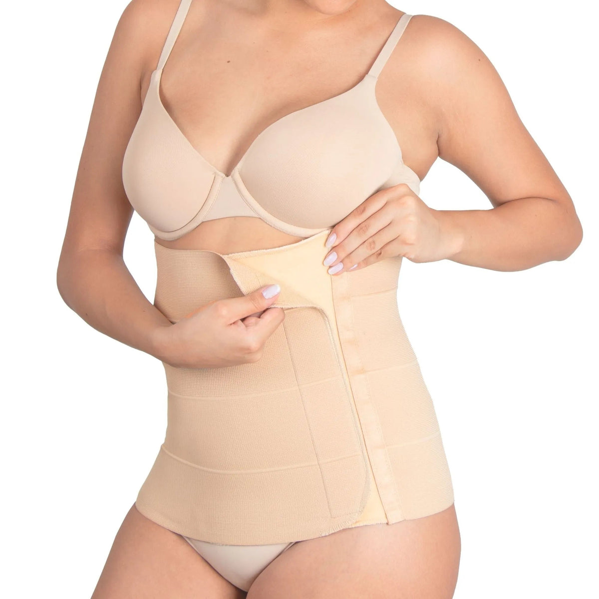 New Form Faja Postparto Y PostCirugia Envolvente Larga Abdomen Completo - Fajasymas