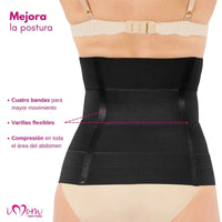 New Form Faja Postparto Y PostCirugia Envolvente Larga Abdomen Completo - Fajasymas