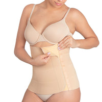 NEW FORM - Faja Postparto Y PostCirugia Envolvente Larga Abdomen Completo. Modelo 1023 - Fajasymas