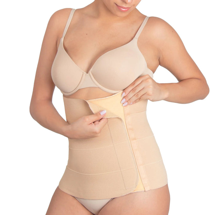 NEW FORM - Faja Postparto Y PostCirugia Envolvente Larga Abdomen Completo. Modelo 1023 - Fajasymas