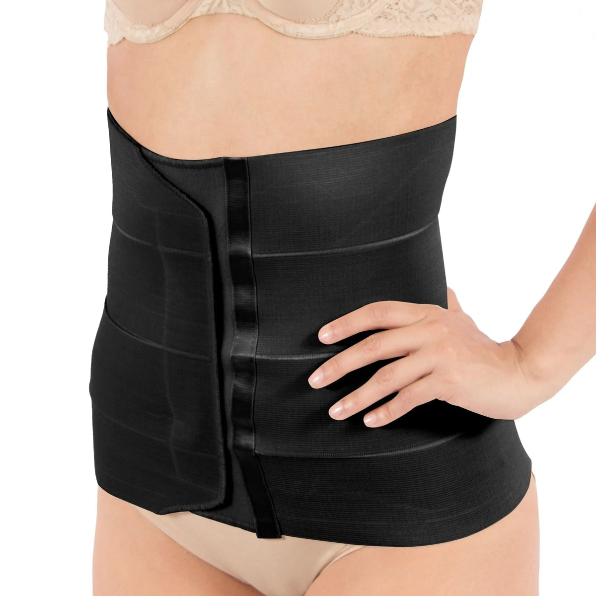 NEW FORM - Faja Postparto Y PostCirugia Envolvente Larga Abdomen Completo. Modelo 1023 - Fajasymas