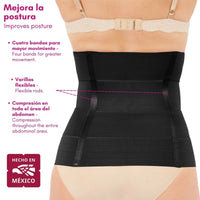 NEW FORM - Faja Postparto Y PostCirugia Envolvente Larga Abdomen Completo. Modelo 1023 - Fajasymas
