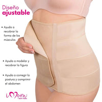 New Form – iMom - Fajas Postparto 4B Corte Alto Lipoescultura Para Mujer - Fajasymas