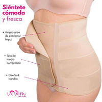 New Form – iMom - Fajas Postparto 4B Corte Alto Lipoescultura Para Mujer - Fajasymas
