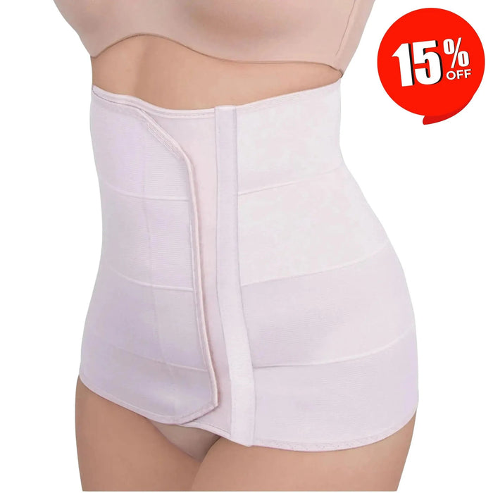 New Form – iMom - Fajas Postparto 4B Corte Alto Lipoescultura Para Mujer Color Blanco - Fajasymas