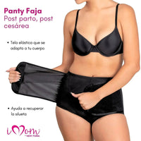 New Form - iMom – Panty Faja Postparto Cesárea Vientre Ajustable - Fajasymas