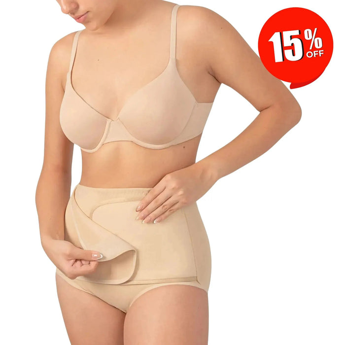 New Form - iMom – Panty Faja Postparto Cesárea Vientre Ajustable - Fajasymas