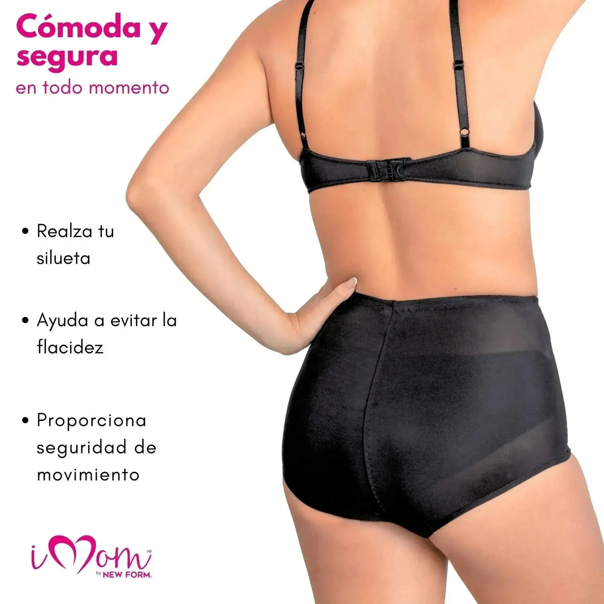 New Form - iMom – Panty Faja Postparto Cesárea Vientre Ajustable - Fajasymas
