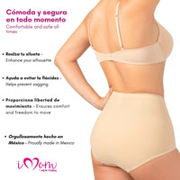 NEW FORM/ IMOM – Panty Faja Postparto Cesárea Vientre Ajustable. Modelo 1110 - Fajasymas