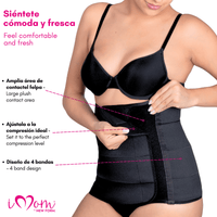 NEW FORM / IMOMS - Fajas Postparto 4B Corte Alto Lipoescultura Para Mujer. Modelo 1102 - Fajasymas