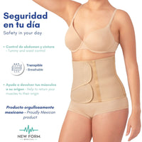 NEW FORM MEDICAL – Faja Ojal Envolvente con Doble Aleta. Modelo 886 - Fajasymas