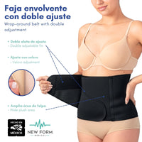 NEW FORM MEDICAL – Faja Ojal Envolvente con Doble Aleta. Modelo 886 - Fajasymas