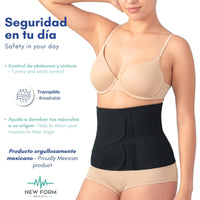 NEW FORM MEDICAL – Faja Ojal Envolvente con Doble Aleta. Modelo 886 - Fajasymas