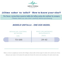 NEW FORM MEDICAL – Faja Post Cirugía Envolvente Unitalla. Modelo 815 - Fajasymas
