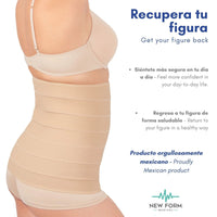 NEW FORM MEDICAL – Faja Post Cirugía Envolvente Unitalla. Modelo 815 - Fajasymas