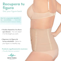 New Form Medical – Faja Postparto Doble Ajuste Corta - Fajasymas