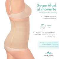 New Form Medical – Faja Postparto Doble Aleta Control de Abdomen - Fajasymas