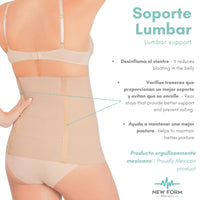 NEW FORM MEDICAL – Faja Postparto Doble Aleta Control de Abdomen. Modelo 1823 - Fajasymas