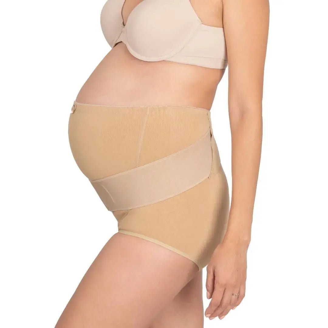 New Form Pantaleta Maternal Con Cinturón Y Banda Elástica Ajustable - Fajasymas