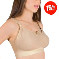 New Form Top Maternal De Algodón Suave Con Broches Para La Lactancia - Fajasymas