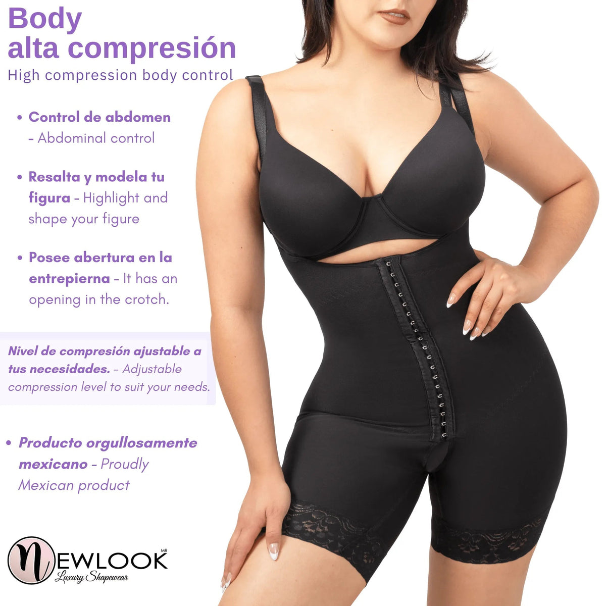 NEWLOOK - Body Alta Compresión. Modelo 967 - Fajasymas