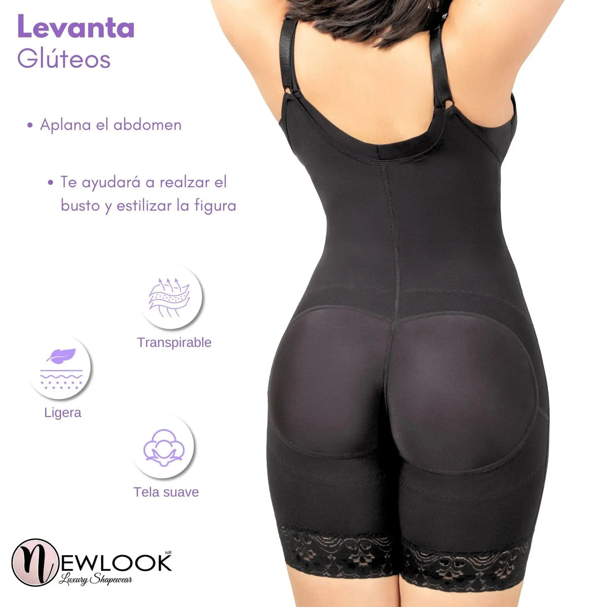 NEWLOOK - Body Alta Compresión. Modelo 967 - Fajasymas