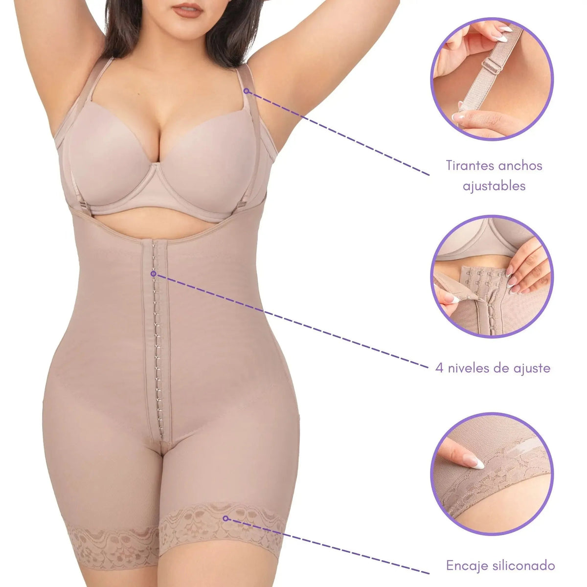 NEWLOOK - Body Alta Compresión. Modelo 967 - Fajasymas