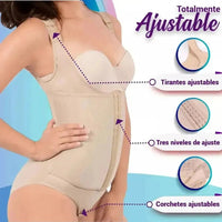 NEWLOOK - Body Cinturilla Ultra Control Con Tela Suave De Alta Compresión. Modelo 962 - Fajasymas