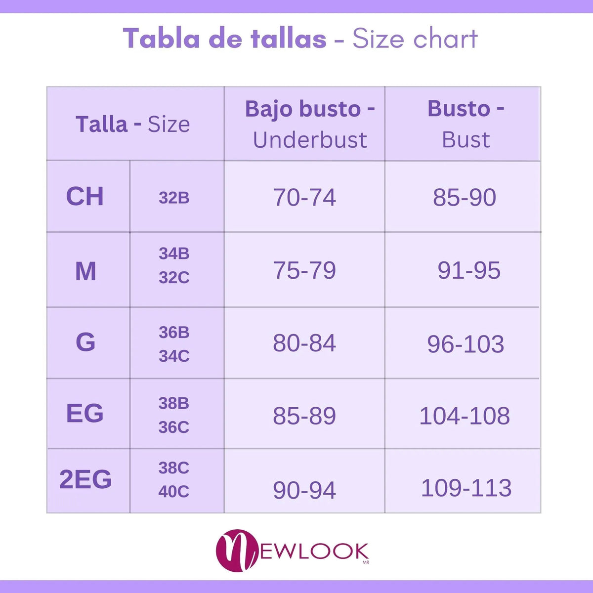 NEWLOOK - Bra Post Operatorio Mastectomía Ajustable Suave. Modelo 990 - Fajasymas