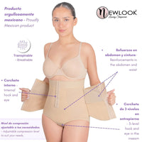 NEWLOOK – Panty Cinturilla Ultra Modeladora. Modelo 943 - Fajasymas